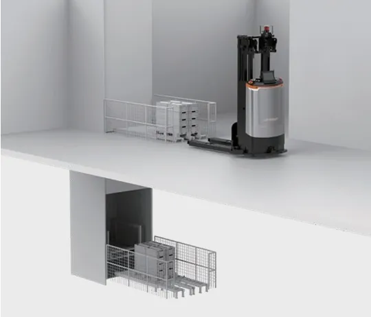 Upper and lower floor transferring