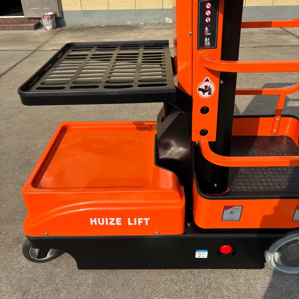 Picking Height 3m 4m Full Electric Low Level Aerial Order Picker Forklift for Warehouse Use