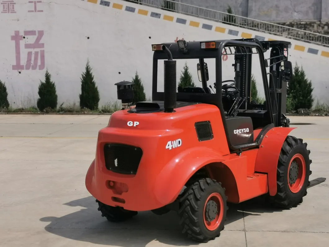 Rough Terrain Forklift View 7