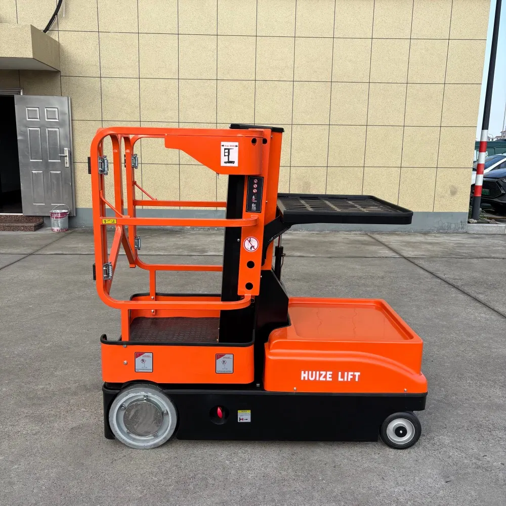 Picking Height 3m 4m Full Electric Low Level Aerial Order Picker Forklift for Warehouse Use