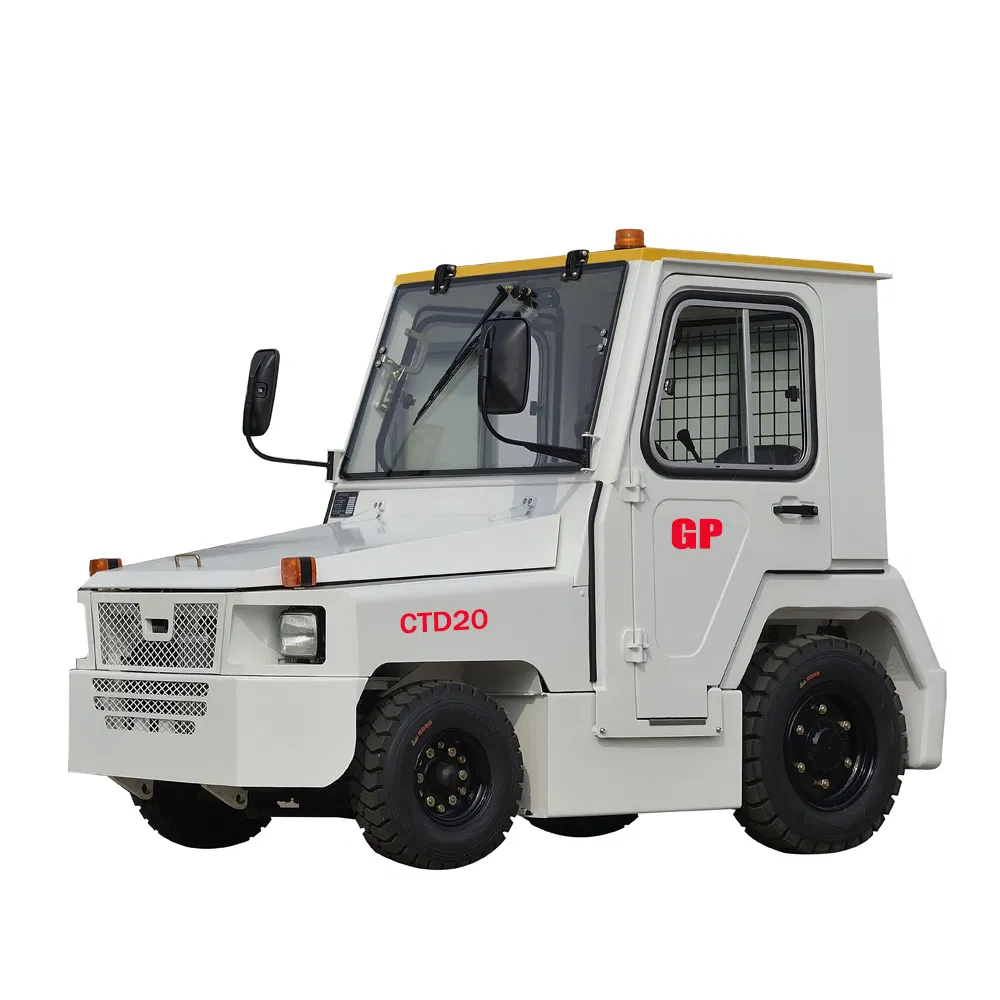 5% off Manufacture China Gp Nude Luggage Airport Drawbar Pull Diesel Electric LPG&Gas Tow Tractor Tow Hitch with ISO