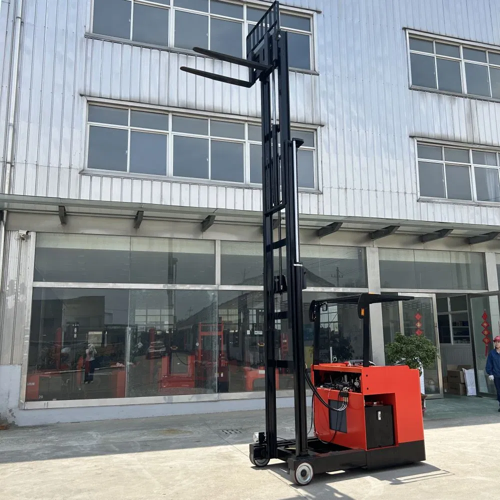 1000kg 3m/6m Side Loader Stacker Electric Pallet Truck Reach Multi Directional Forklift