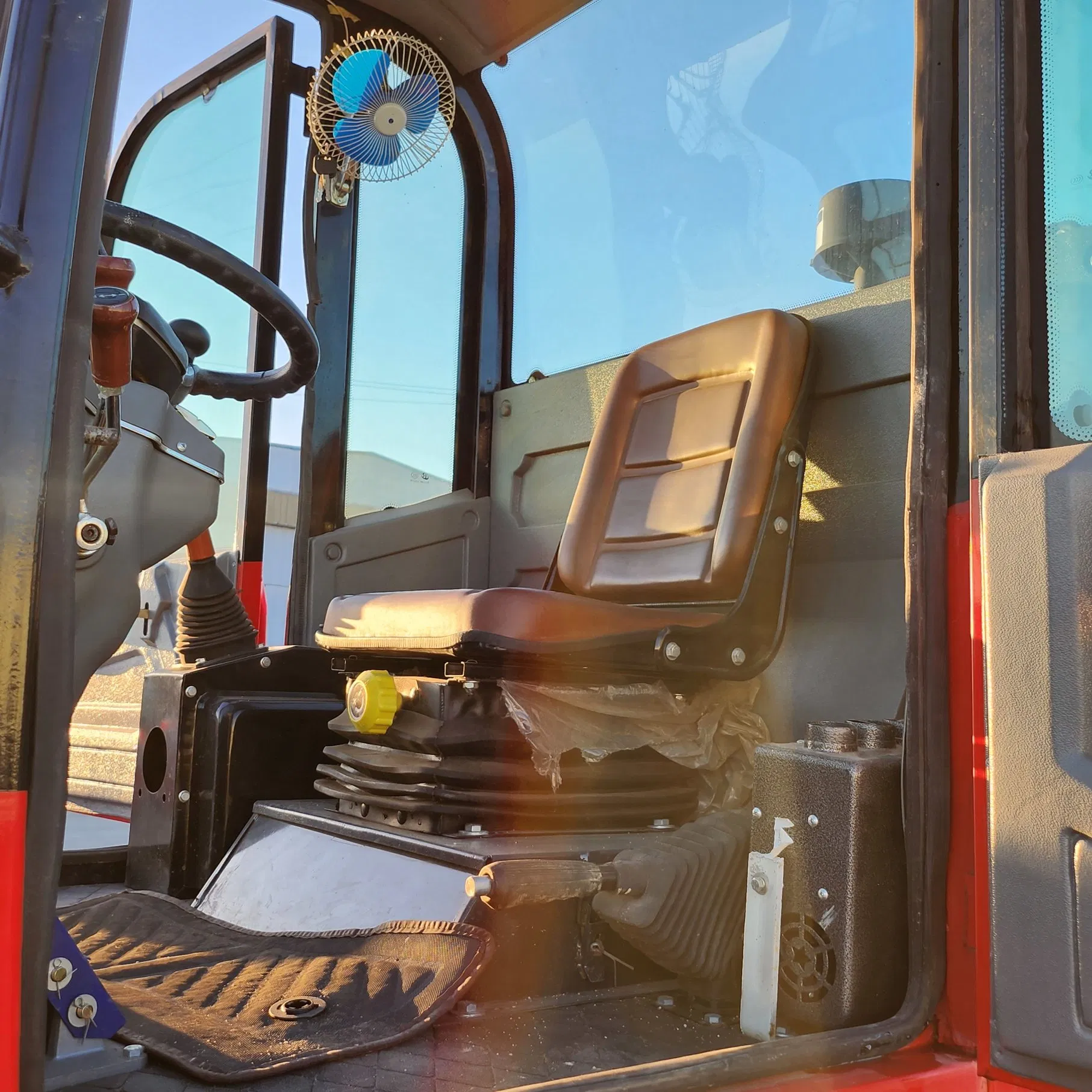 Rough Terrain Multifunctional Diesel 4X4 off Road 3.5t/4t/5t 3m/4m/5m Rear Steering Diesel Forklift 4WD