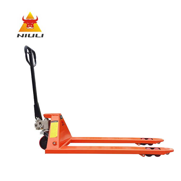 High Quality Warehouse Double Pressure Relief Hand Lift Hydraulic 2.5 Ton 3 Ton High Lift Forklift Hydraulic Hand Pallet Truck
