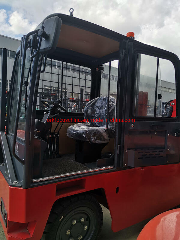 Hydraulic Side Loader 3t Side Loader Forkfocus Diesel Forklift Work for Factory Forklift Dealer in Automotive Industry