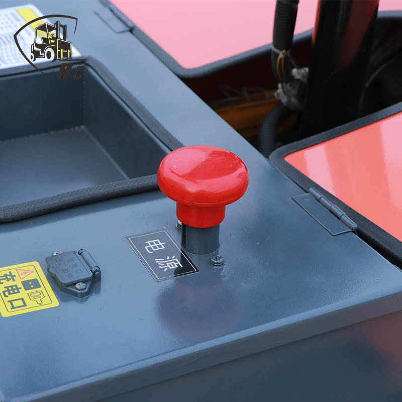 Warehouse Equipment 2ton Reach Stacker Narrow Aisle Full Electric Reach Truck