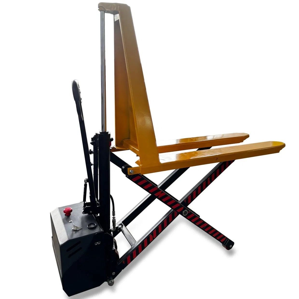 CE-Certified High-Lift Electric Pallet Truck 1.5ton 1500kg Height Infrared Induction Smart Warehouse Inductive Lift