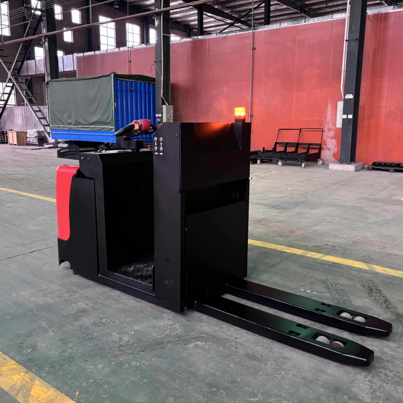 Factory 2t 3t Low Level Standing Type Electric Forklift Order Picker with 210ah Large Battery with Good Price