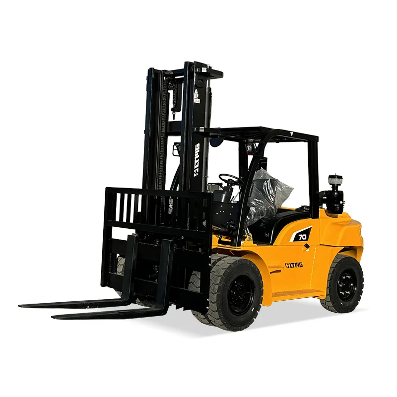 Forklift Rear View
