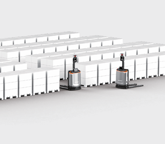 1500kg Logistics AMR Pallet Transport Handling Industrial Warehouse Agv Forklift Mobile Robot