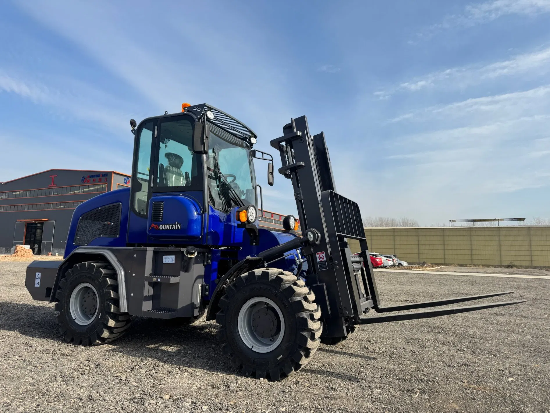 Mountain Raise 4WD 3ton Rough Terrain Forklift Mr30y for Sale