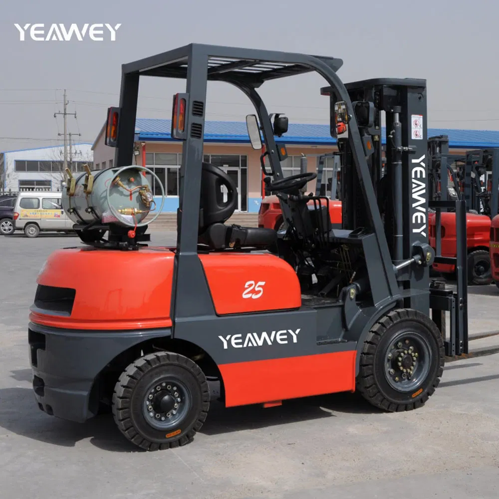 Customizable High Quality Large Capacity Counterbalance Dual Fuel Diesel LPG Forklift Truck with Cheap Price
