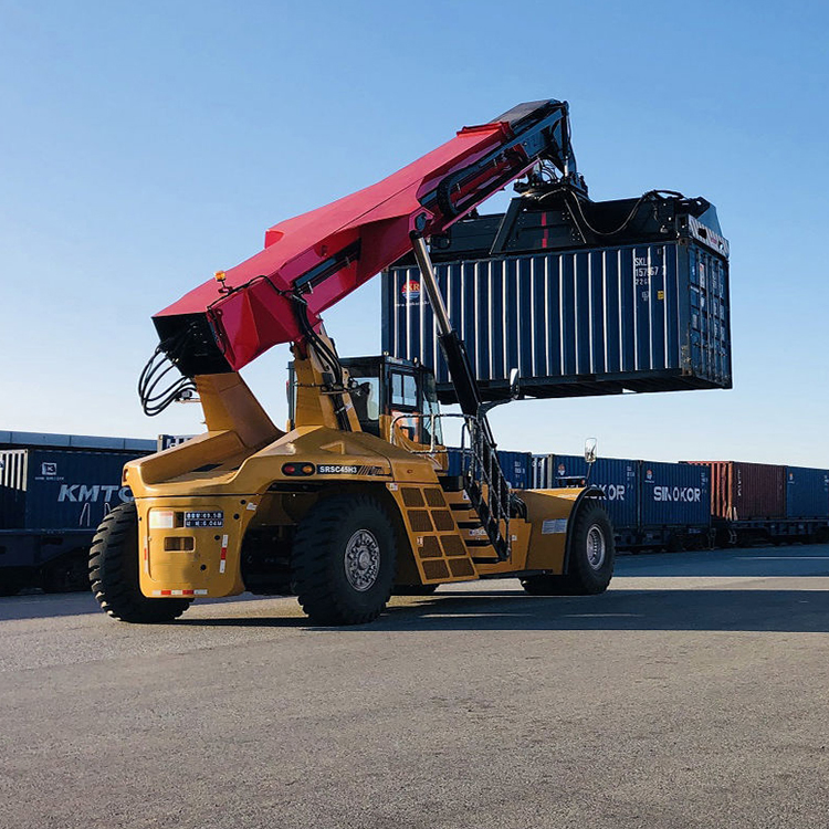 China Professional High Efficiency 45 Tons Reach Stacker Srsc45h1 with Optional Attachments for Sale