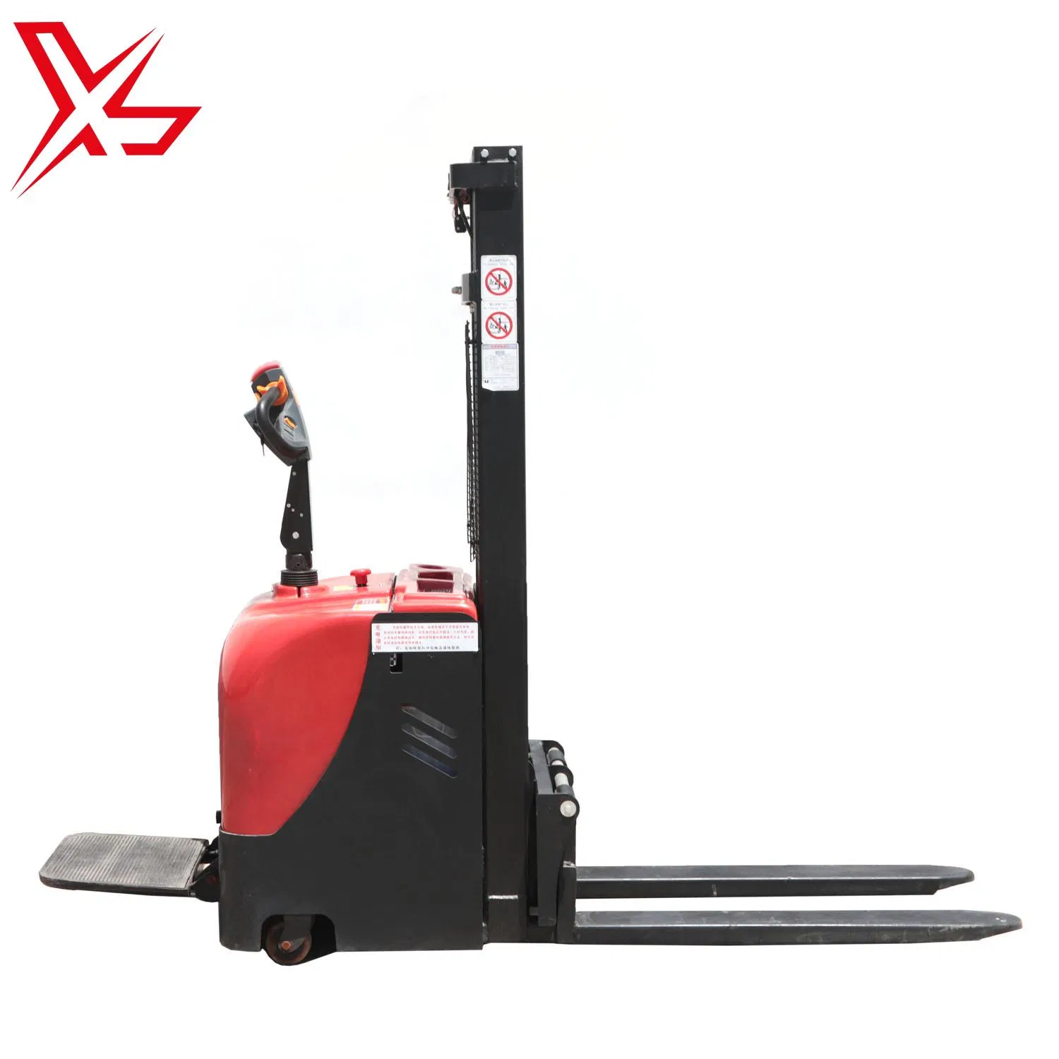 1.5 Ton 3m Lifting Hydraulic 48V/32ah Walkie Electric Stacker Forklift Pallet Stacker