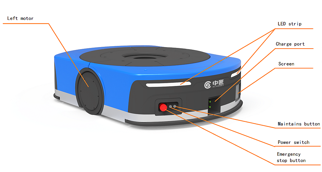 ISO Certified Roller Agv Platform Robot for Automated Warehouse Solutions