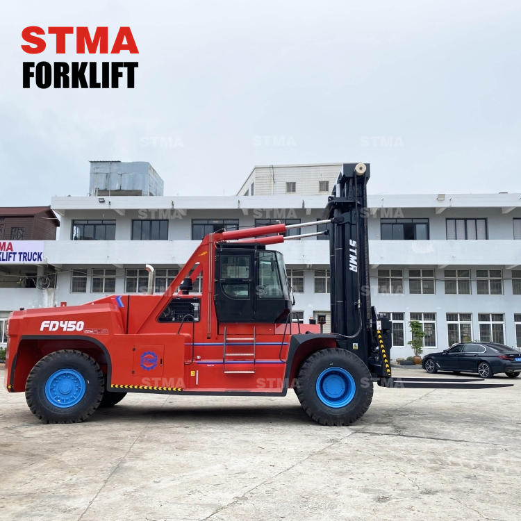 Stma High Quality Heavy Duty 45t 45ton 45tonne Container Diesel Forklift Truck
