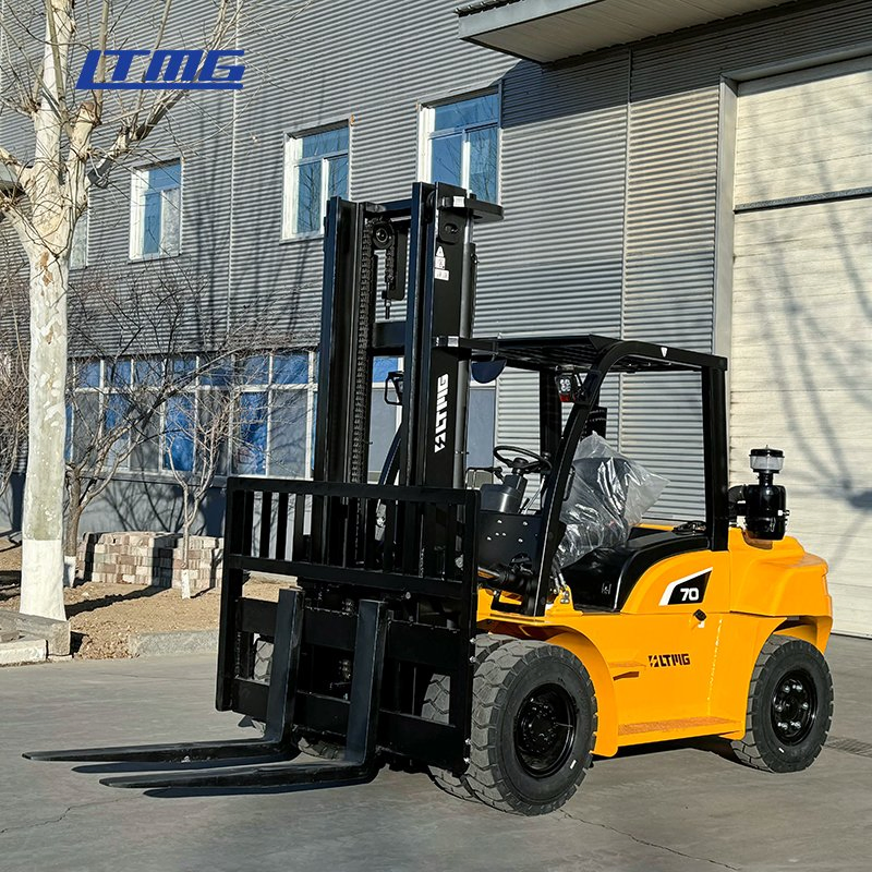 2024 CE Chinese Heavy Duty Euro V EPA Engine 7000kg 7ton Hydraulic Diesel Forklift Truck