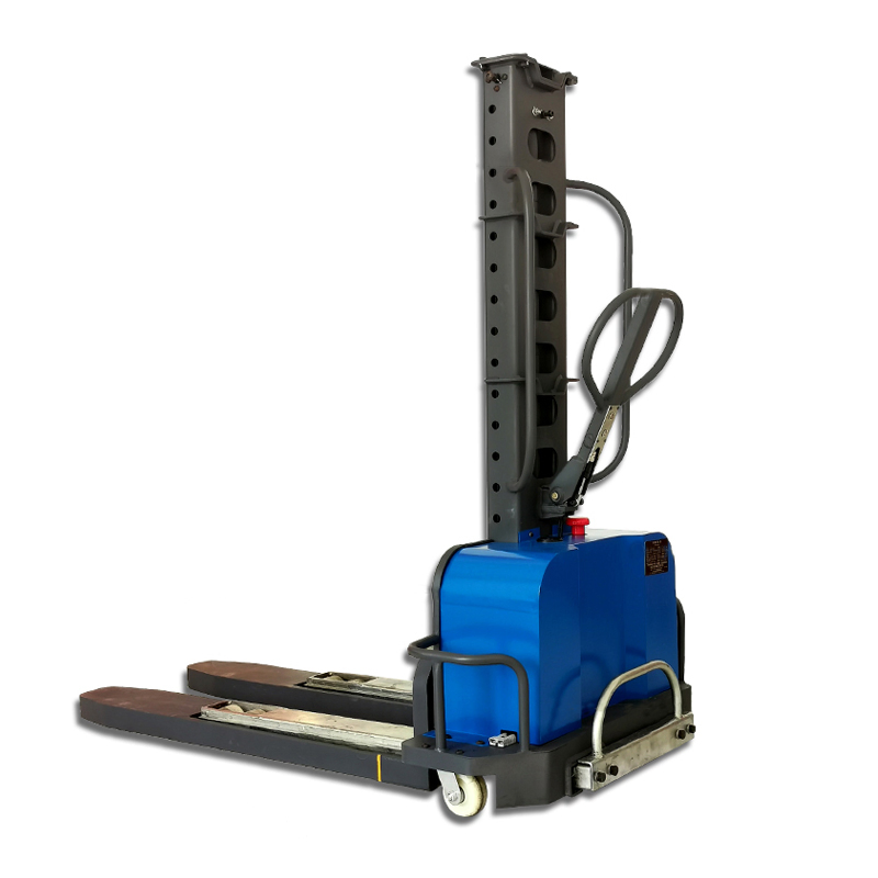 High Reach Pallet Self Loading Pallet Reclaimers Electric Stacker