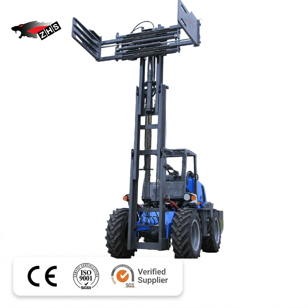 1ton/2ton/3ton/4ton/5ton/6ton CE Certification Electric/Diesel/ Engine Rough Terrain/ Offroad/Electric Hydraulic Power Offroad Forklift