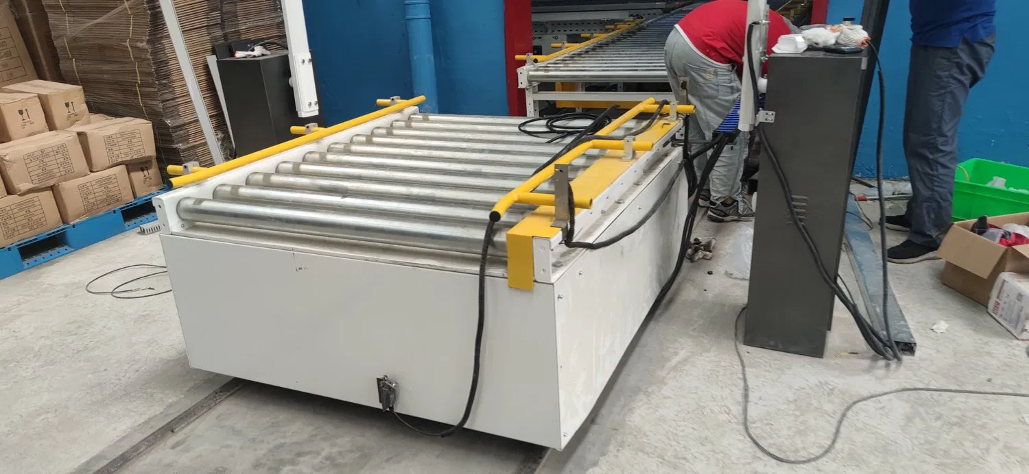 Automatic Transport Robot Platform Transfer Cart Vehicle Heavy Load Automated Guided Rail Agv