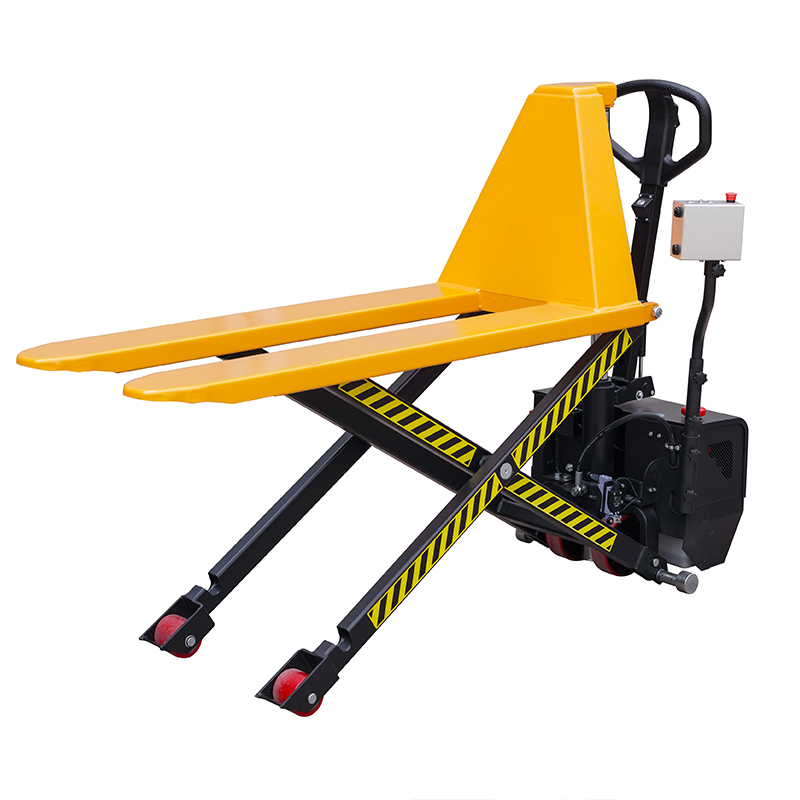 1000kg Electric High Lift Pallet Truck for Easy Lifting and Efficient Warehouse Use