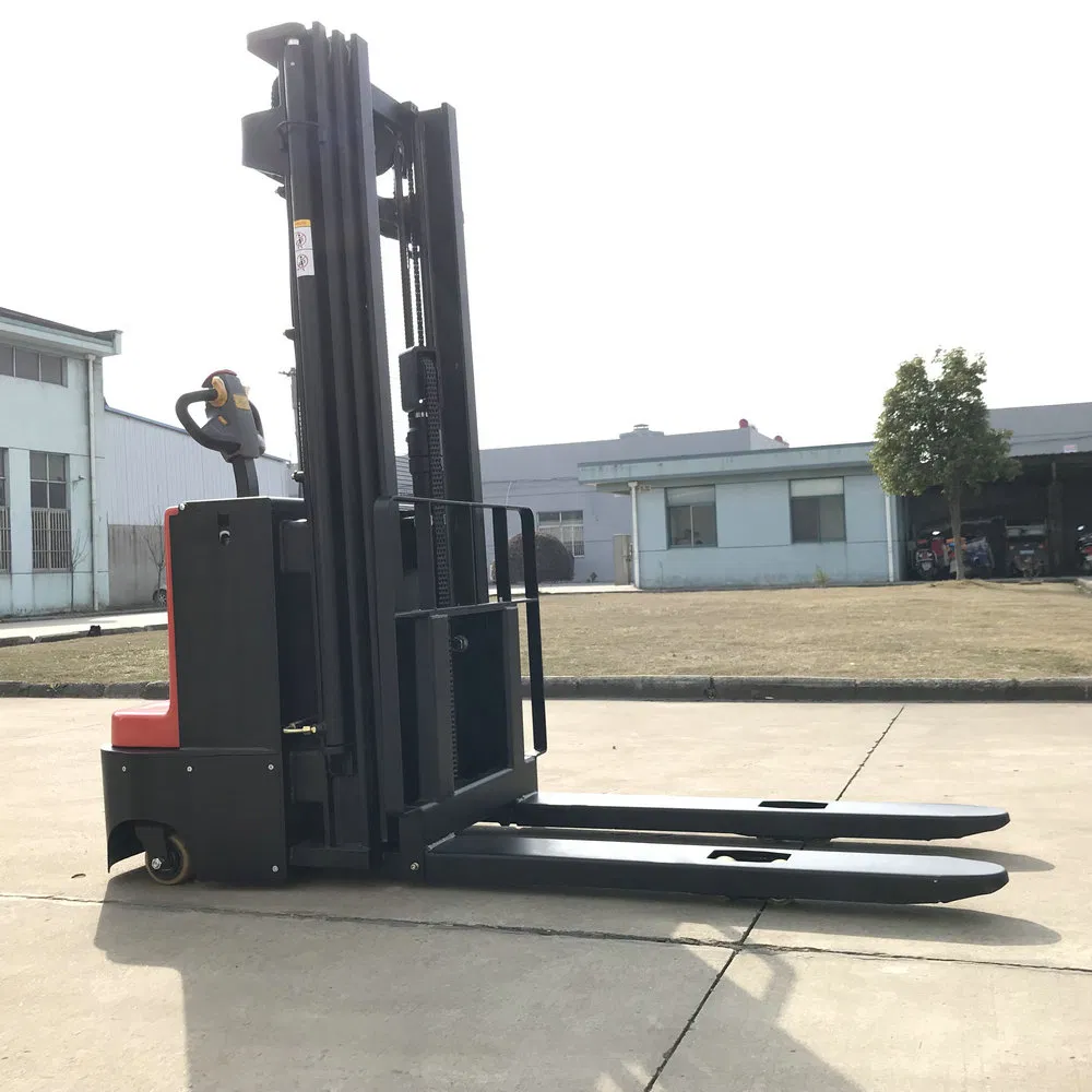 1.5ton Walkie Hydraulic Electric Stacker with 4.0m Lifting Height
