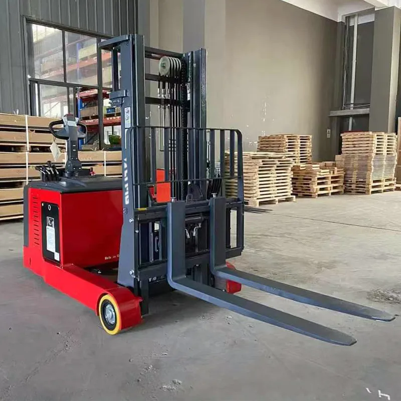 Reach Stacker Side View