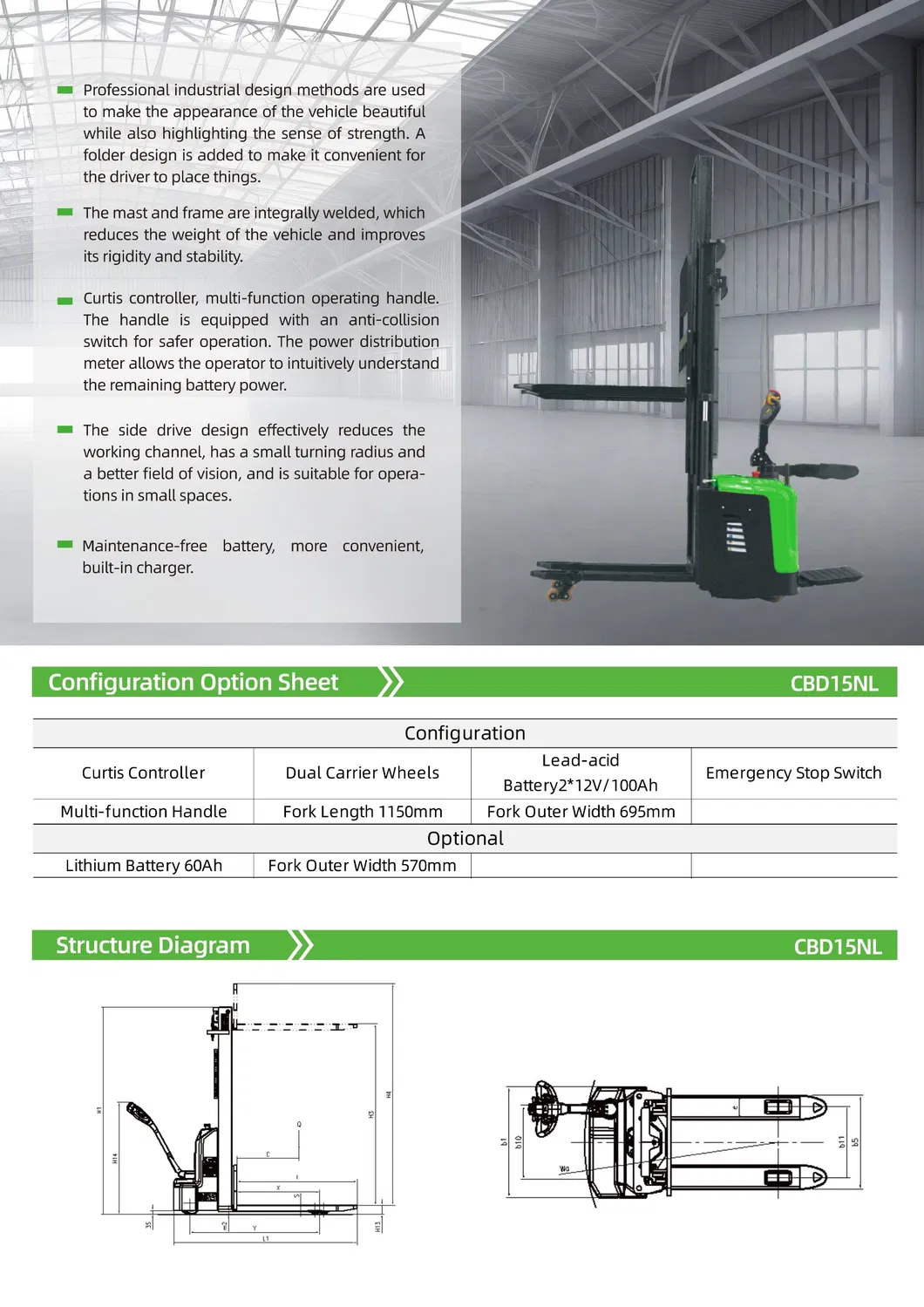Electric Pallet Stacker