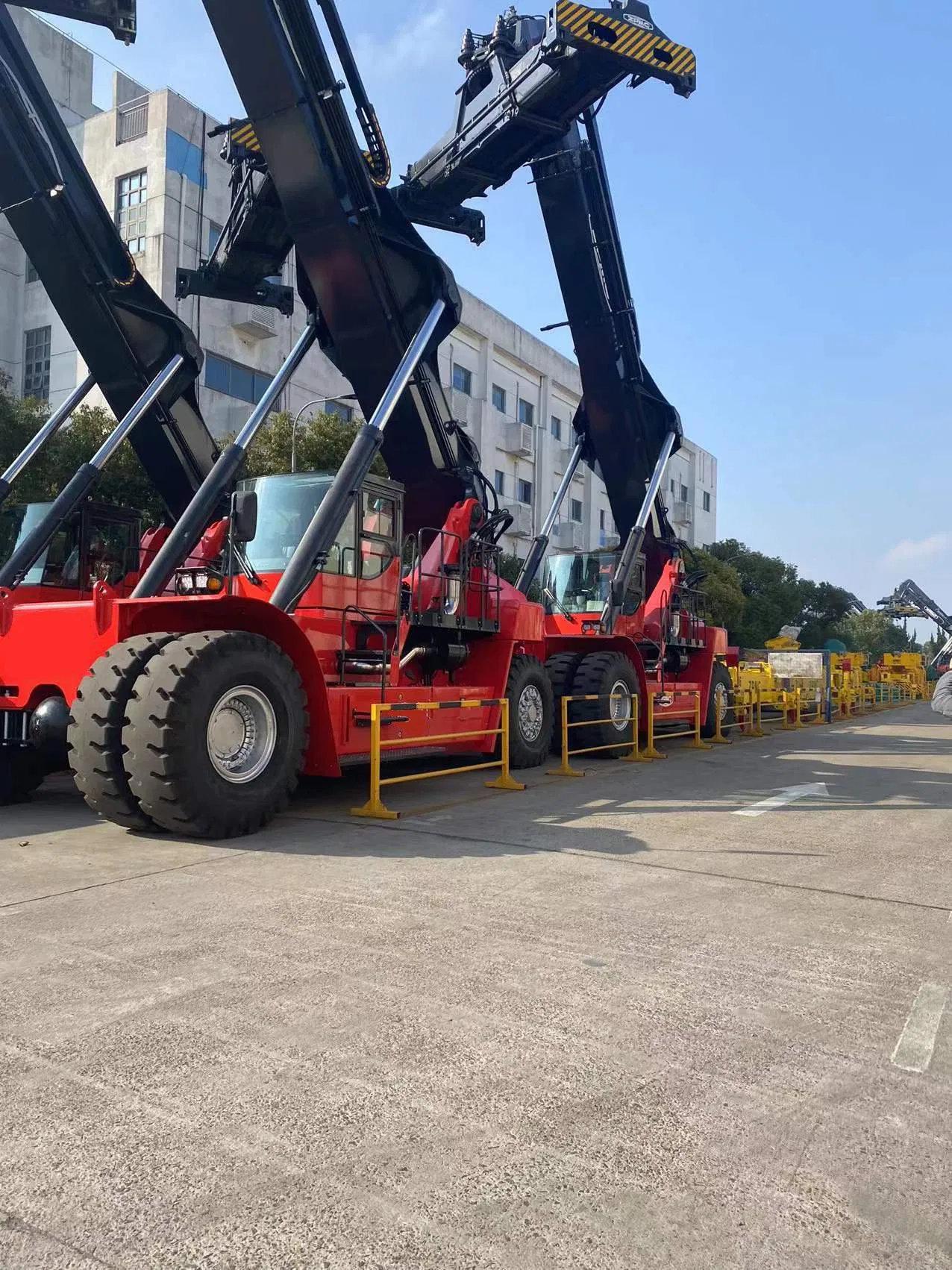 High Effective 45t Containers Reach Stacker