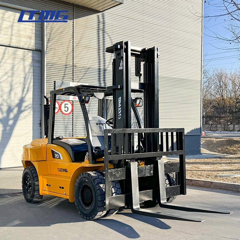 2024 CE Chinese Heavy Duty Euro V EPA Engine 7000kg 7ton Hydraulic Diesel Forklift Truck