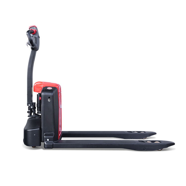 Warehouse Equipment Full Stacker 2000kg Lithium Battery Electric Pallet Truck