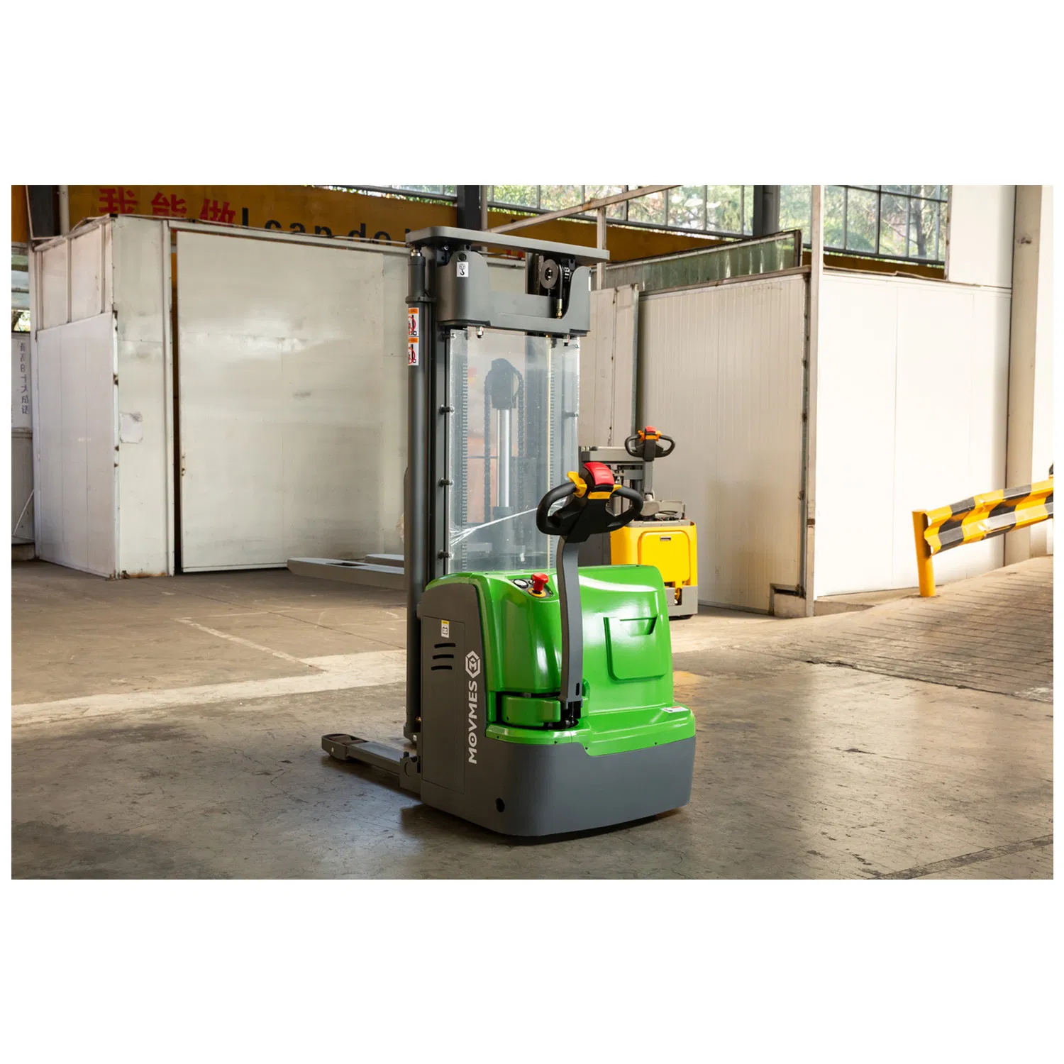 High Quality 1.0ton/1.5ton with 1.6/2.5/3.0m Full Self Lifting Height Economic Walkie Hydraulic Truck/Pallet Electric Stacker Price for Warehouse/Forklift