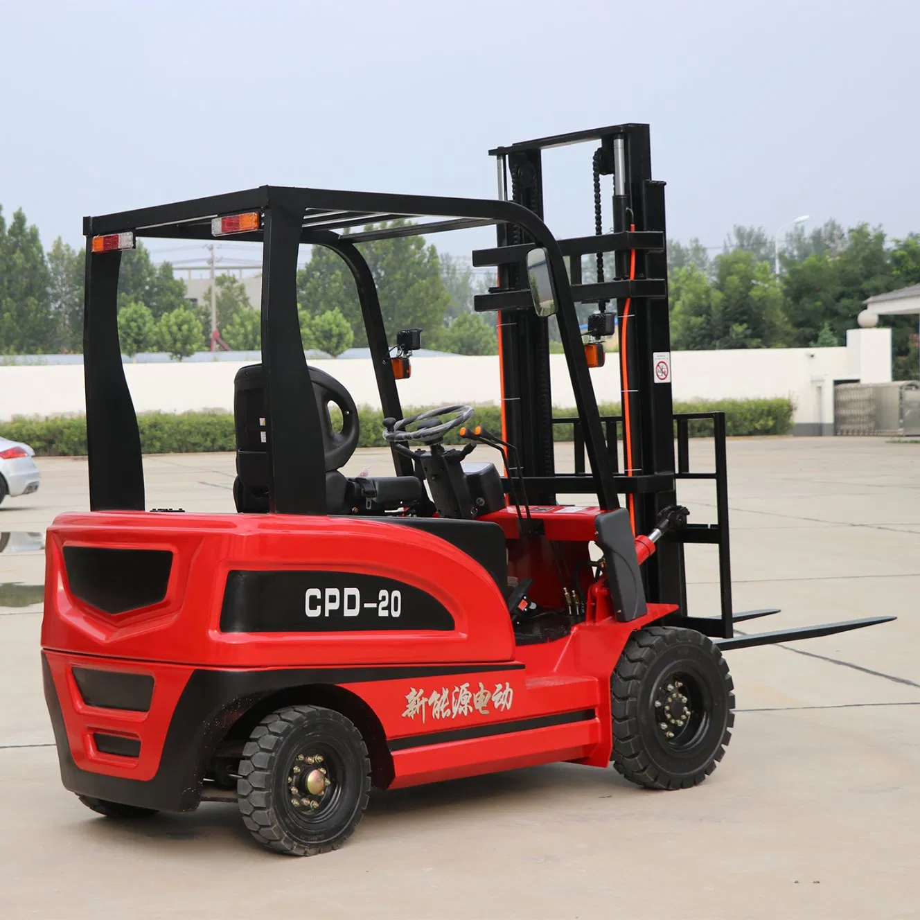 Mini/Small Battery Wheel Container Hydraulic Reach Side Loader Offroad All Terrain Warehouse Delivery off Delivery Rough Electric Forklift with CE/EPA Certified