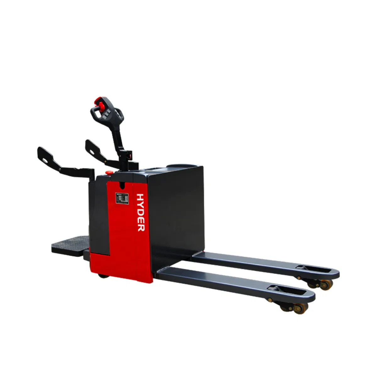 Electric Powered Rider Pallet Jack 4400lbs Capacity Stand on Pallet Truck