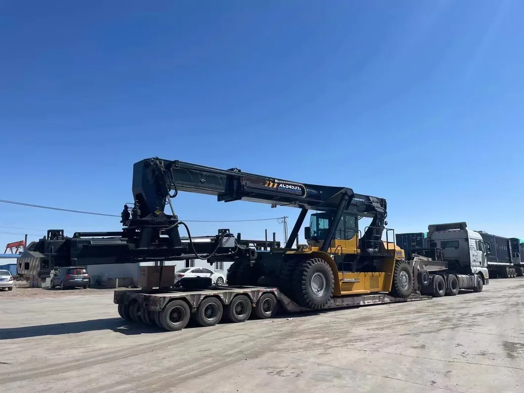 Container Reach Stacker View 3