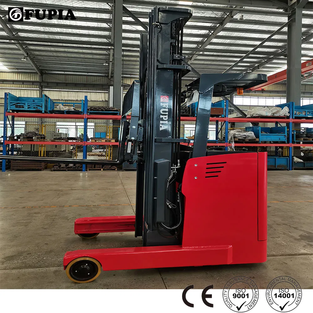 Small Warehouse Use High Lifter 8m Electric High Lift 2000kgs Capacity Battery Reach Truck
