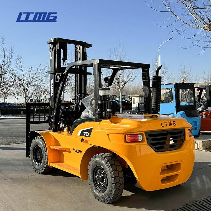 2024 CE Chinese Heavy Duty Euro V EPA Engine 7000kg 7ton Hydraulic Diesel Forklift Truck