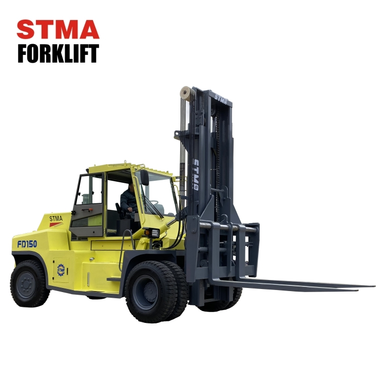 Stma 12-16 Ton Rough Terrain Portable Diesel Electric Mini Hand Push Manual Forklift with Spare Parts Forklifts