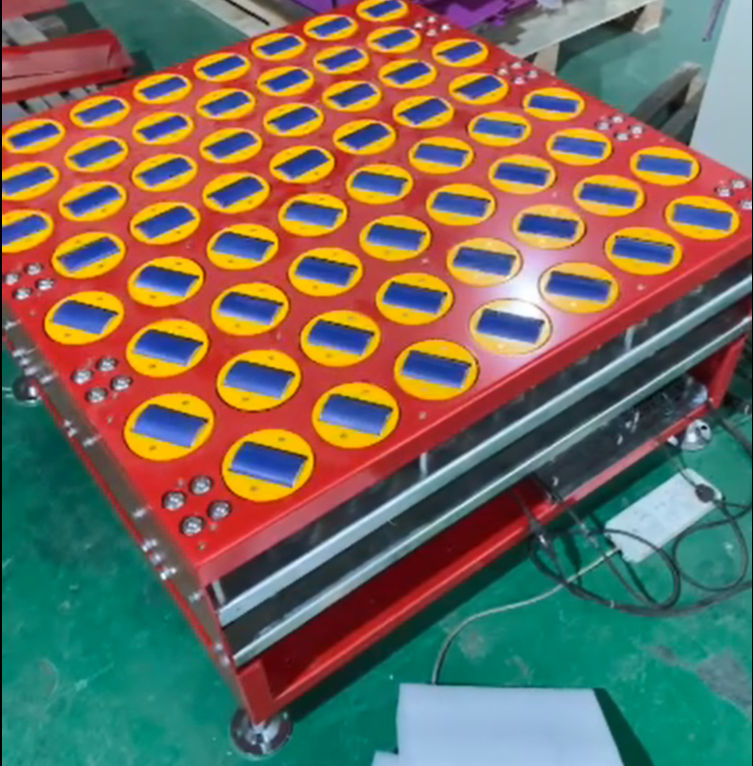 Advanced Smart Warehouse Parcel Sorting System with Swivel Wheels