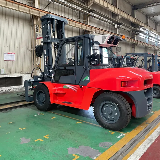 Forklift Side View