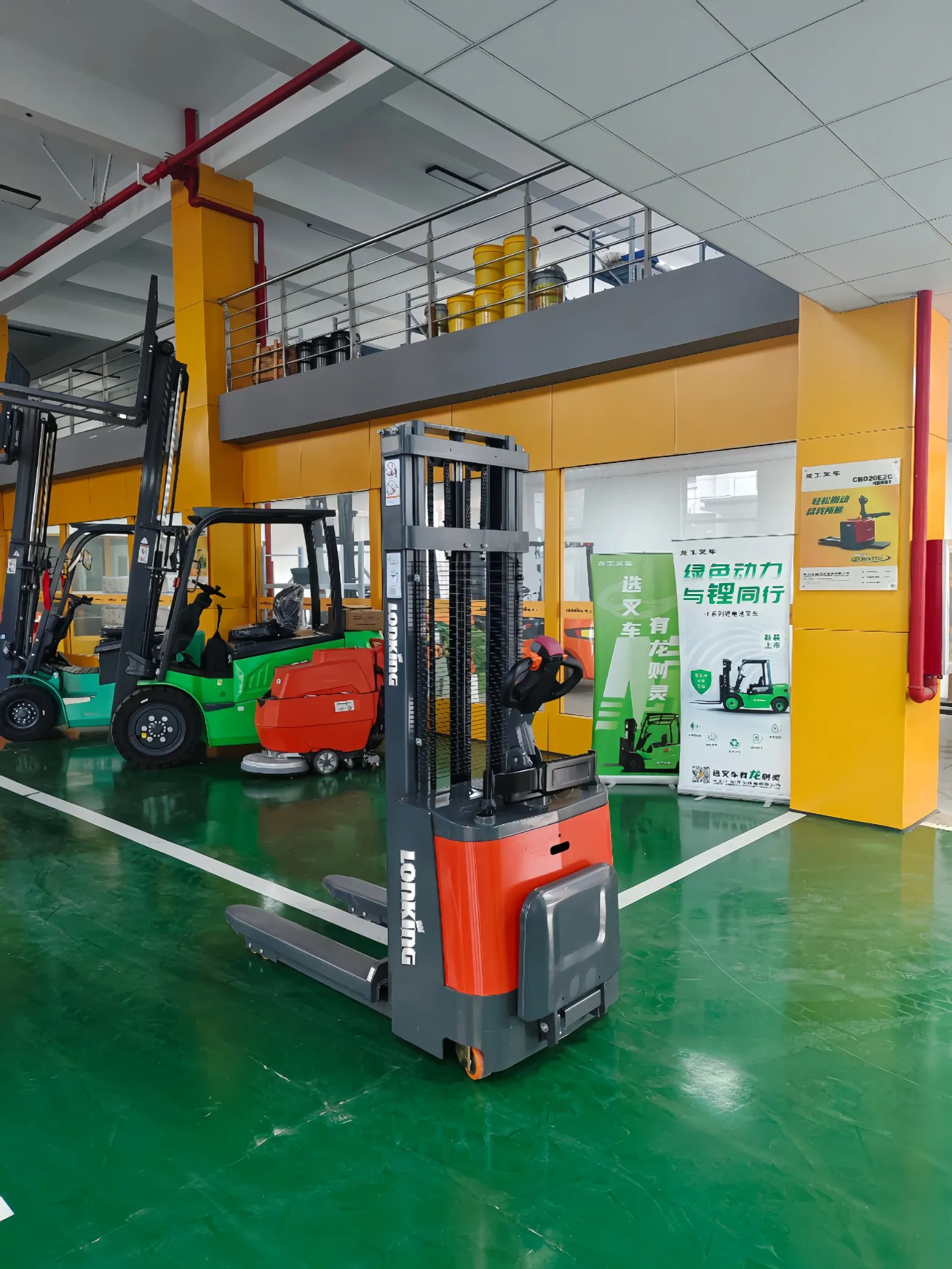 OEM Custom Stand-on Electric Pallet Stacker 1.5t/2t/3t - Warehouse Truck