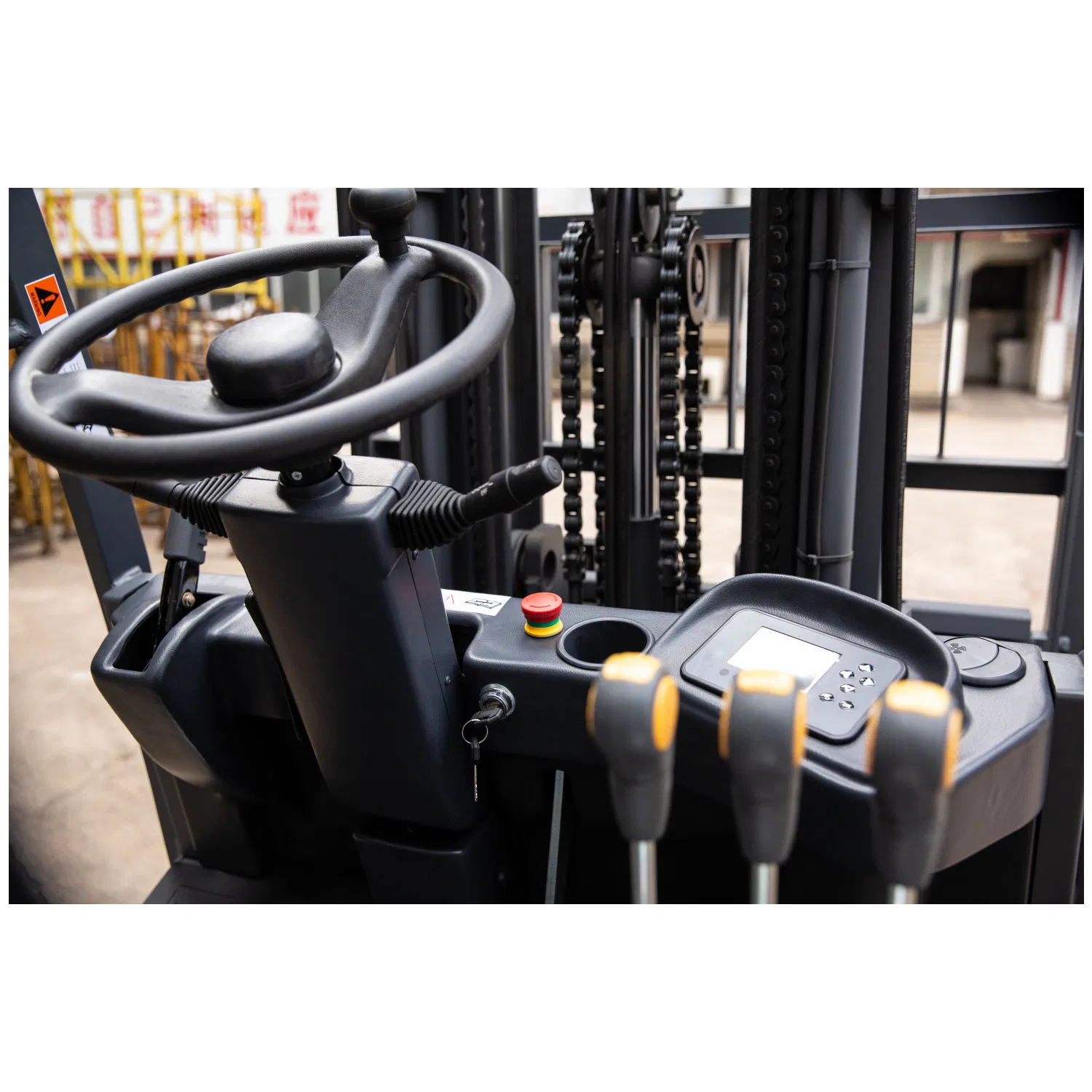 Manufacturer 2/2.5/3/3.5t/Ton 2500kg 3500kg with Side Shift and Solid Tyre Counterbalance CE Mini Electrical/Electric Forklift Price for Pallet/Manual/Warehouse