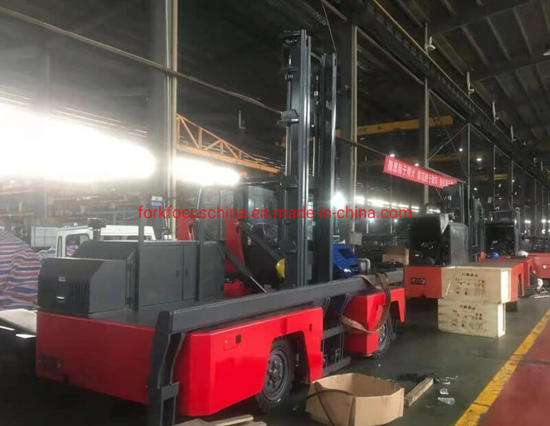 Hydraulic Side Loader 3t Side Loader Forkfocus Diesel Forklift Work for Factory Forklift Dealer in Automotive Industry