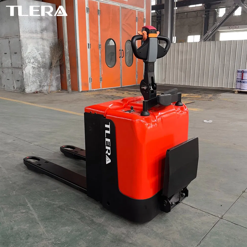 3 Ton Electric Stand on Pallet Truck Rider Type for High Volume Warehousing