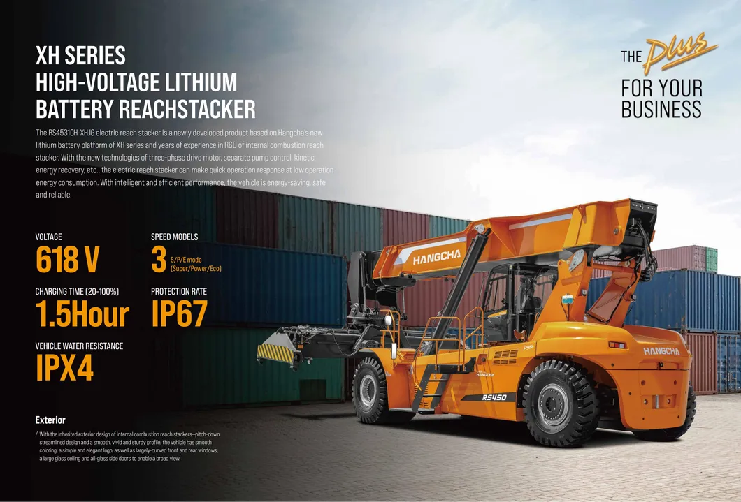 Reach Stacker Detail 1