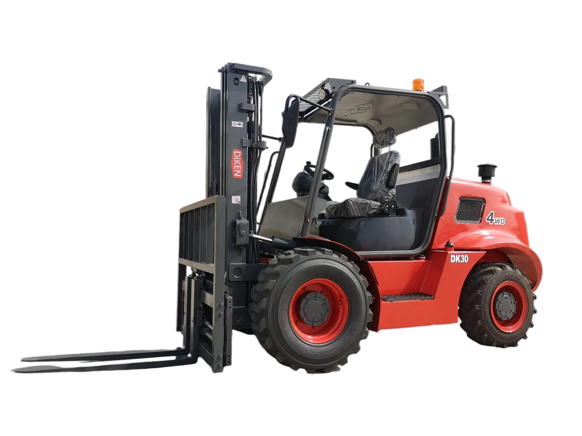 3ton 4X4wd All Rough Terrain off Road Four Wheel Drive Diesel Forklift