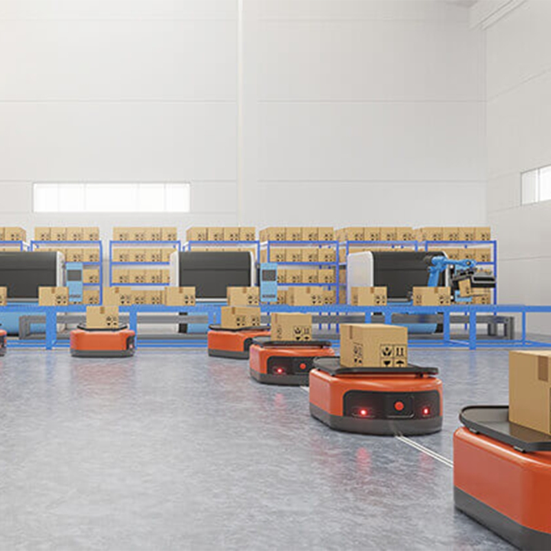 400kg Payload Hikrobot Q2-400d Automated Guided Vehicle Handling Agv AMR CE Certified