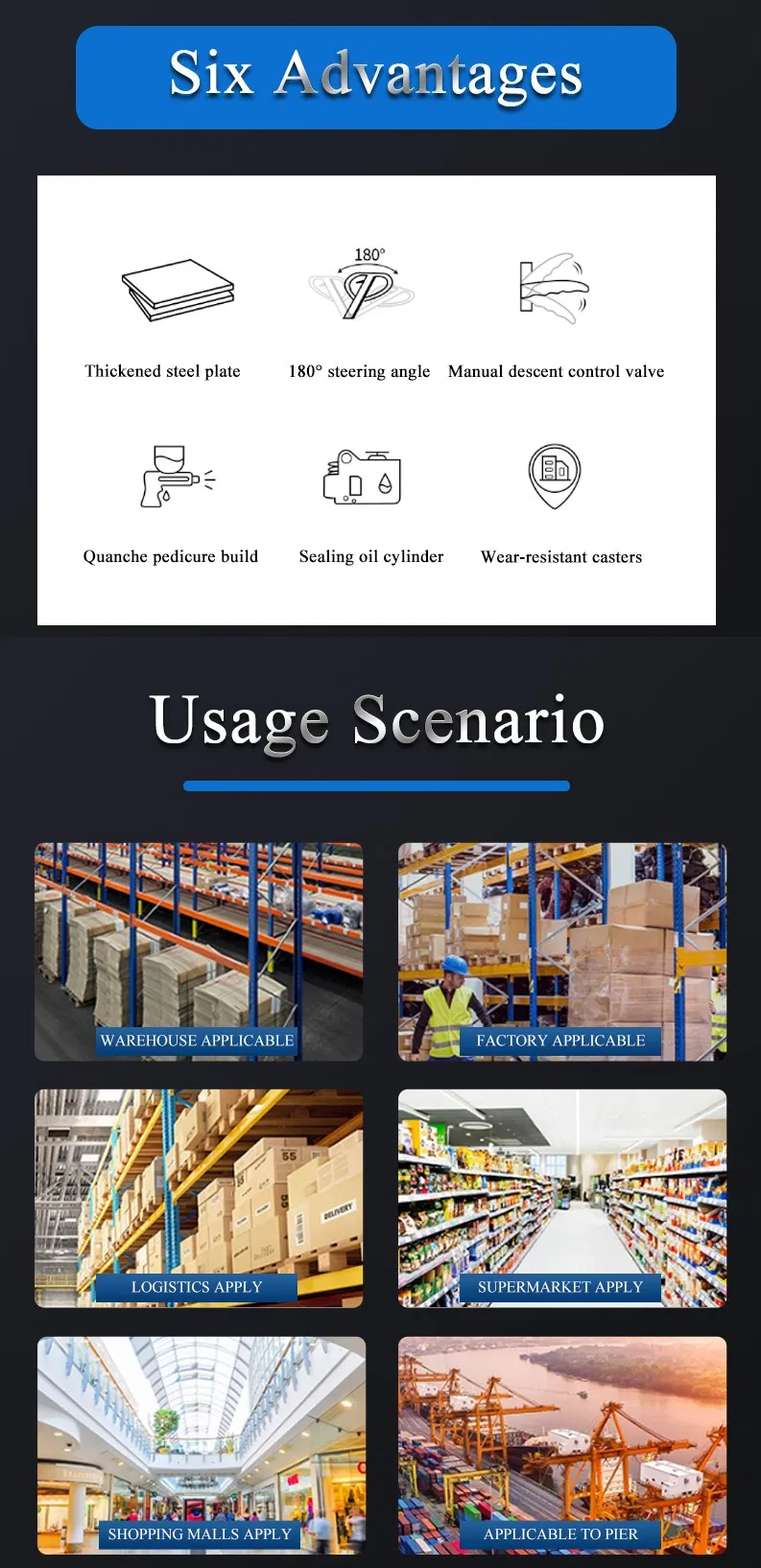 Handle Pallet Truck Dimensions
