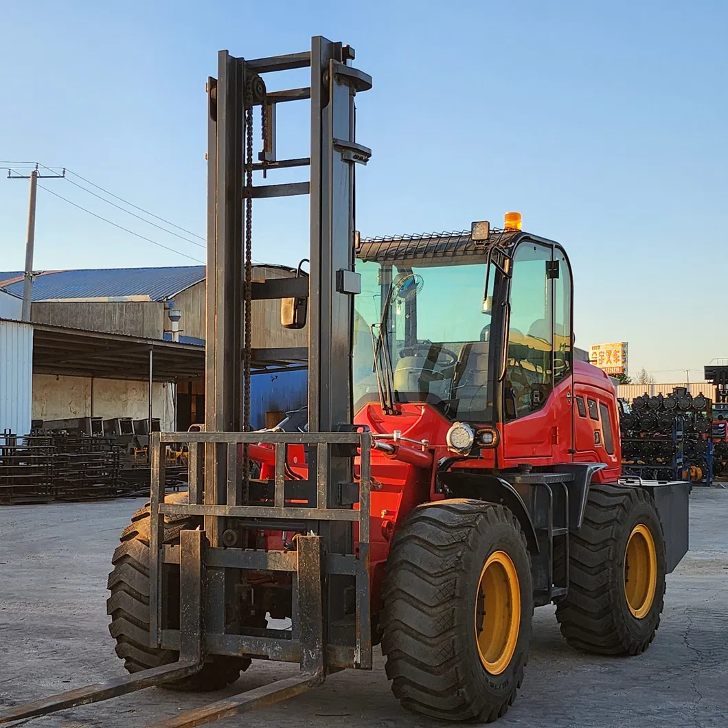 Forklift Front View