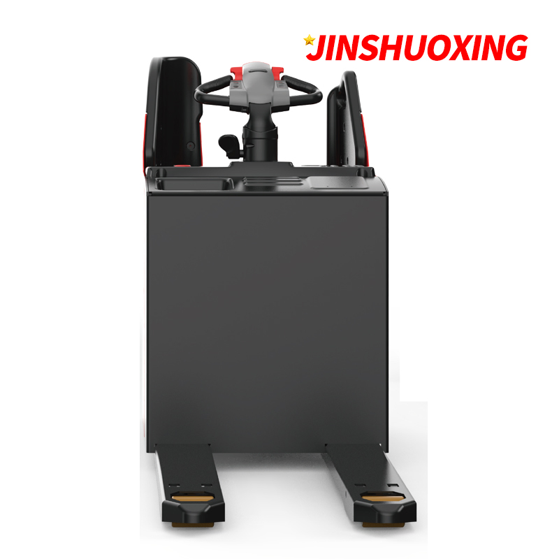 Lithium Battery Rider Pallet Truck Capacity 2ton